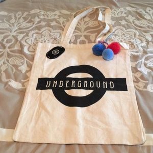 Cul de Sac canvas tote bag